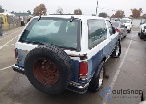 1985 Chevrolet Blazer S10 from USA, damaged, VIN 1G8CT18B2F8179646